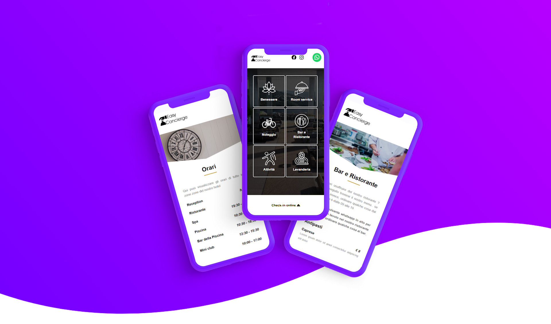 Piattaforma Easy Concierge